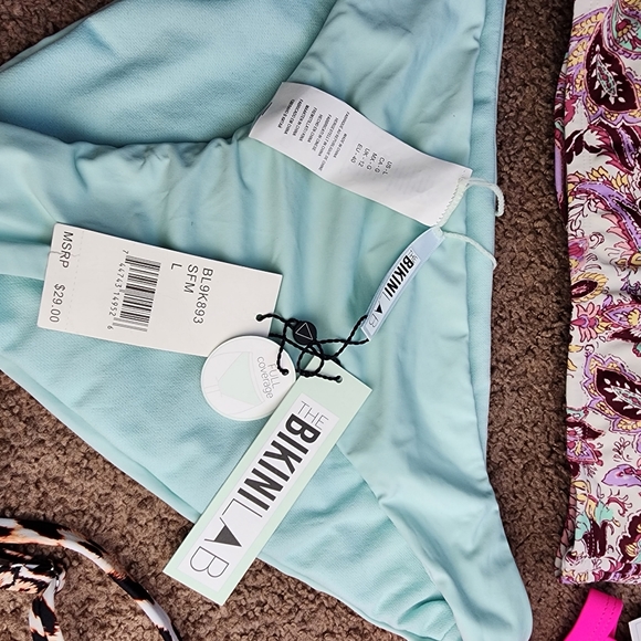 NEW Lot of 4 Swim Bikini Lab, Shade & Shore, SHEIN! - Picture 2 of 9